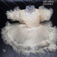 18x22 White Baby Frock