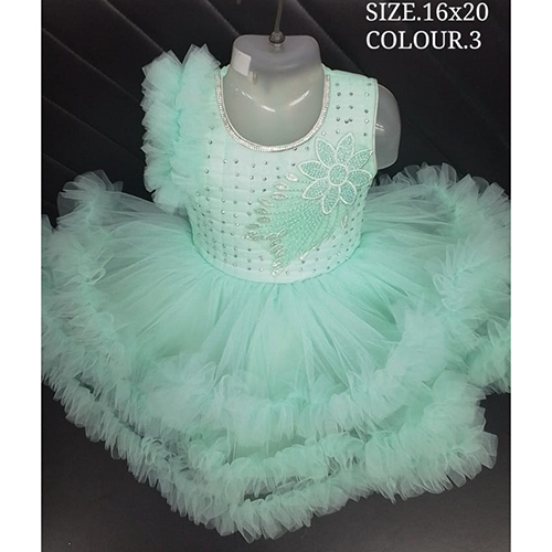 16x20 Midi Knee Length Baby Frock