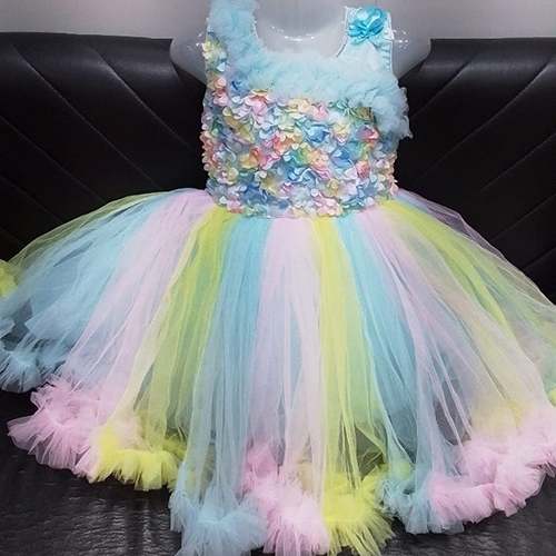22x26 Ruffels Solid Fit Baby Frock