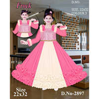 2897 22x32 Girls Georgette Frock