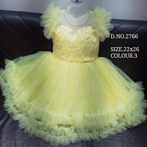 22x26 Princess Net Baby Frock