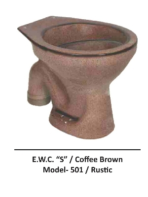 Rustic E.w.c coffee brown