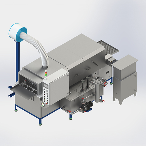Im Gears Conveyor Component Washing Machine - Features: Corrosion Resistance