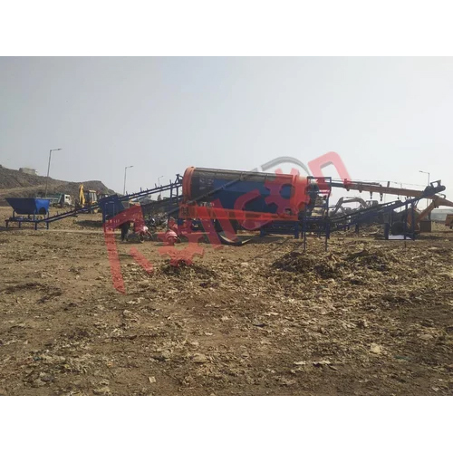 Conveying System For Solid Waste Treatment Plant