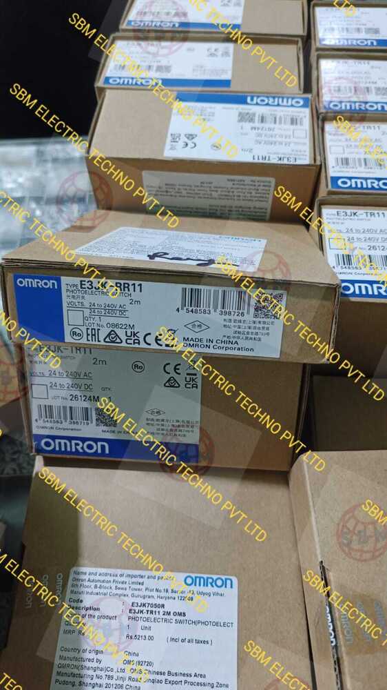 OMRON PHOTOELECTRIC SENSRO, E3JK-RR11,E3JK-R2M2