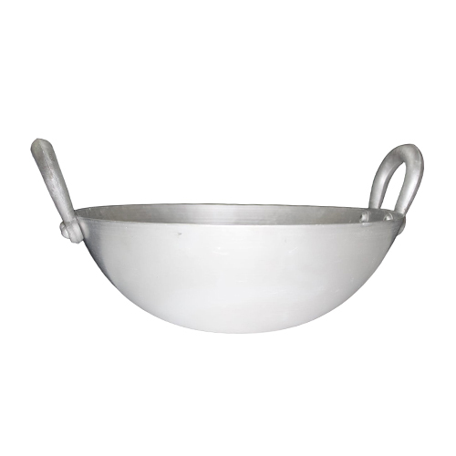 Aluminium Kadai - Color: Silver