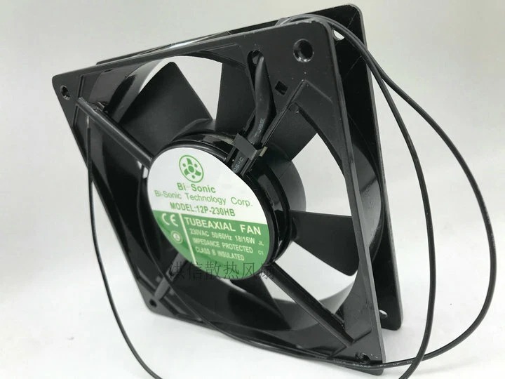 Bi-Sonic 12P-230HB 12025 230V 18/16W chassis fan