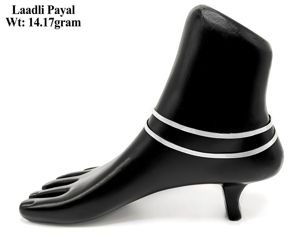 92.5 Silver Payal - Grade: A