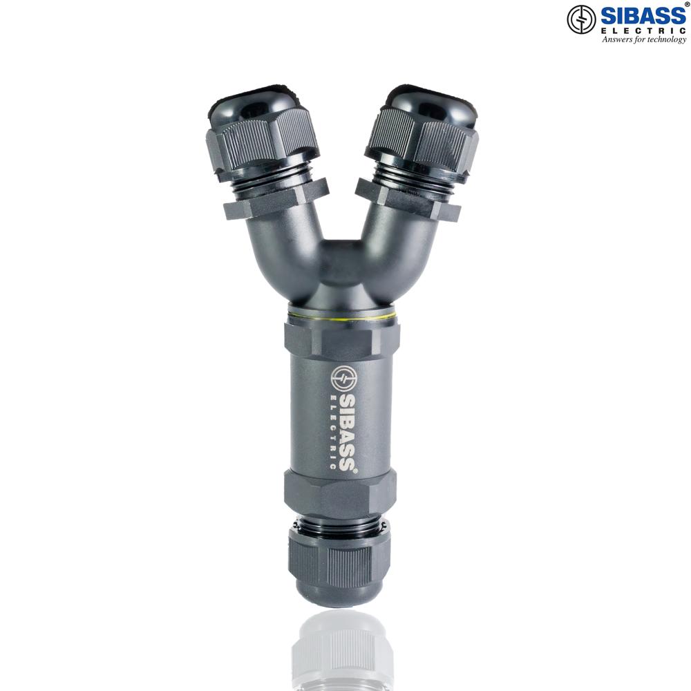 IP68 WATERPROOF CONNECTOR 3 WAY Y TYPE CONNECTOR SE-GCY1-3