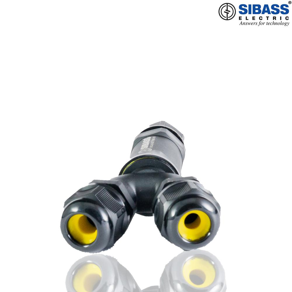 IP68 WATERPROOF CONNECTOR 3 WAY Y TYPE CONNECTOR SE-GCY1-3