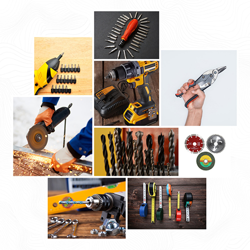 उपकरण और घर्षक सामग्री