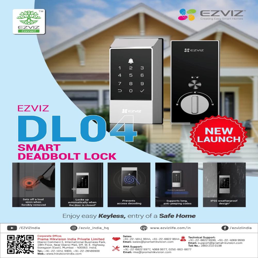 EZVIZ Smart Finger Lock( DL04)