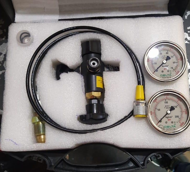Universal Nitrogen Charging Kit - Body Material: Steel