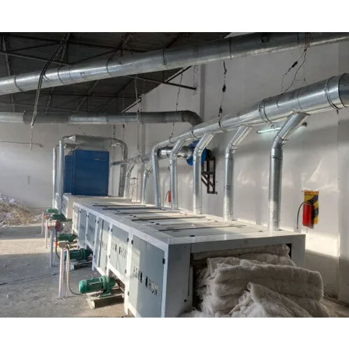 Hsn 918 Cotton Carding Machines Without Safety Coversa - Color: White And Blue