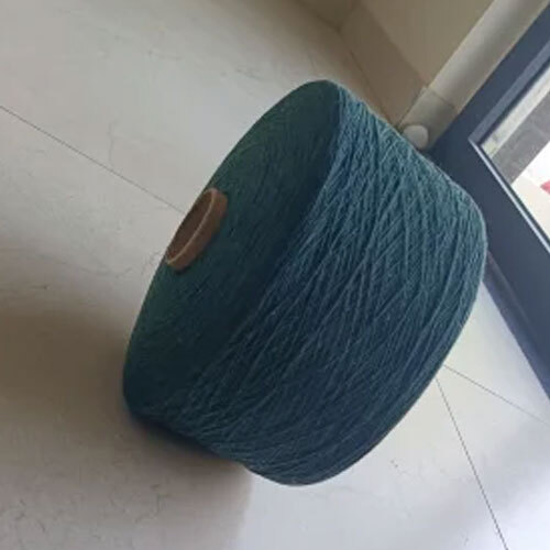 Hsn Polyester Cotton Yarn - 100% Polyester, Black Color, Plain Finish | Eco-friendly Material For Industrial Knitting Applications, Conveniently Packaged In Rolls