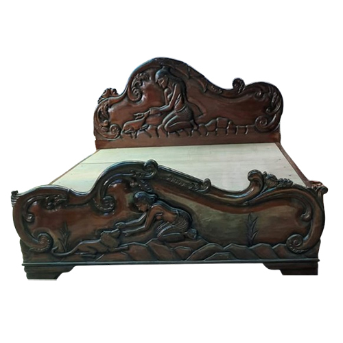 Sakuntala Bed With Hydraulics - Assembly: Carpenter Assembly