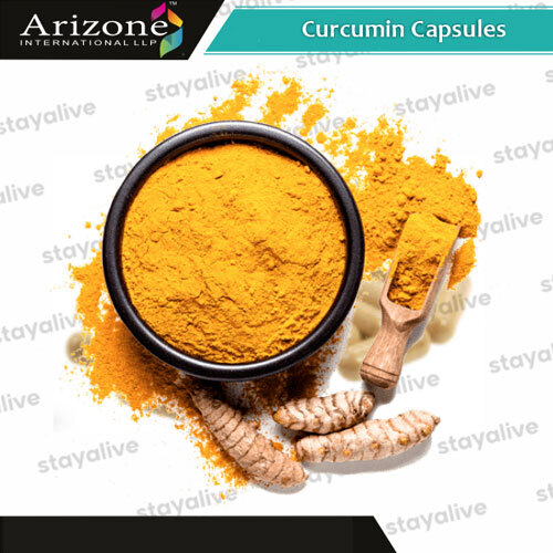 Curcumin Capsules - 500mg Curcumin Extract , Antioxidant & Anti-inflammatory Herbal Supplement For Digestive And Joint Health