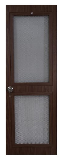 Solid PVC Wiremesh Door Laminated