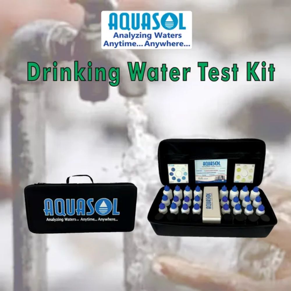 Drinking Water Combination Test Kit, Aquasol, Ae-103 - Operate Method: Semi Automatic