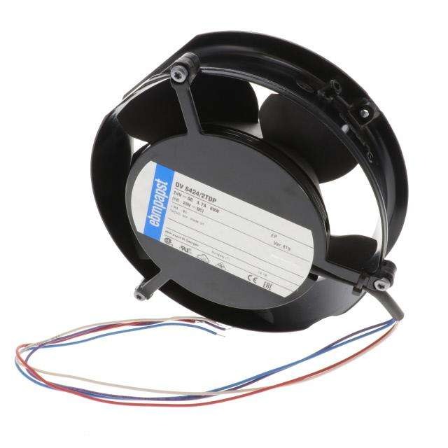 Dv6424/2tdp-815 Ics Electronic Component Fan - Color: Black