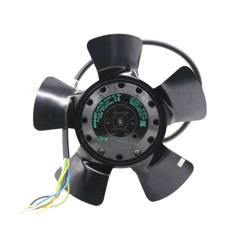 ebmpapst A2D200-AA02-01 230V AC 70W 200mm 3150RPM Ball Bearing IP44 Servo Motor Inverter Axial Cooling Fan