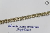 Moti,, Border Lace - Color: Golden