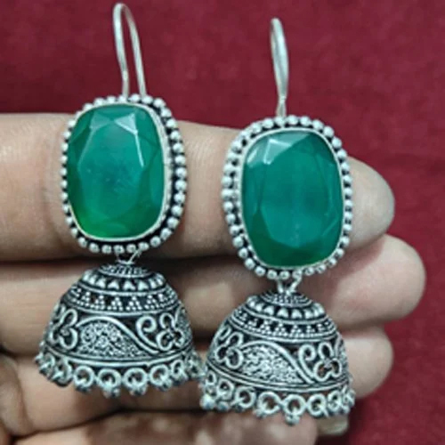 Green Onyx Earrings