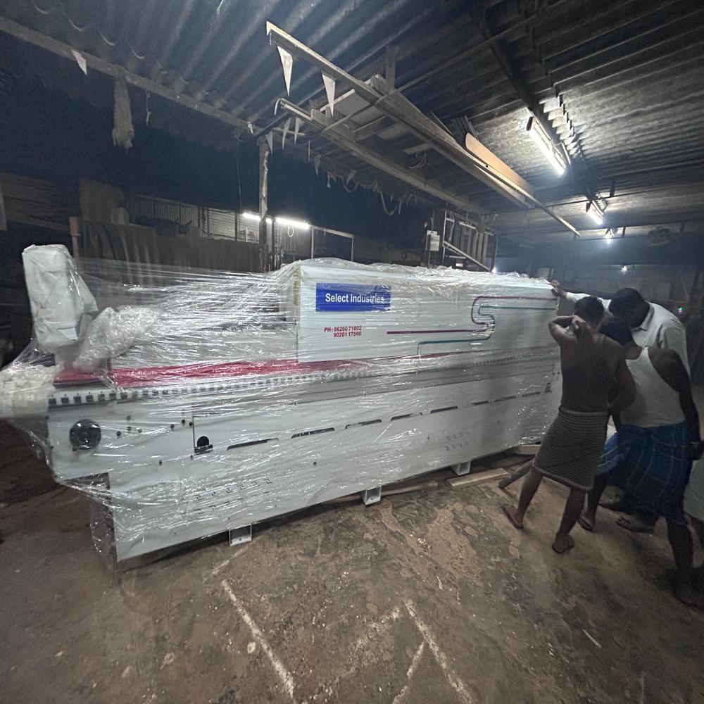 Automatic Wood edge banding Machine heavy with corner rounding