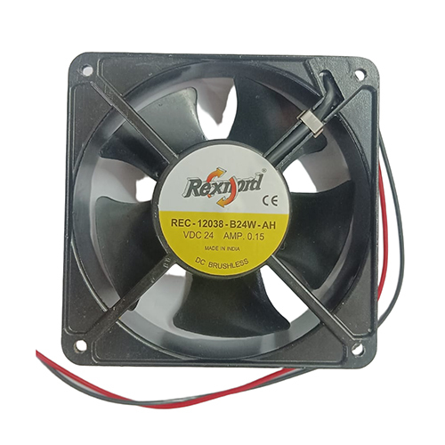 Rec-12038-B24W-Ah Dc Brushless Axial Fan - Blade Material: Plastic