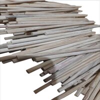 Round Bamboo Kulfi Sticks - Color: Natural Brown