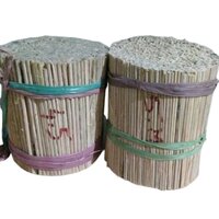 Agarbatti Bamboo Stick - Color: Natural Brown