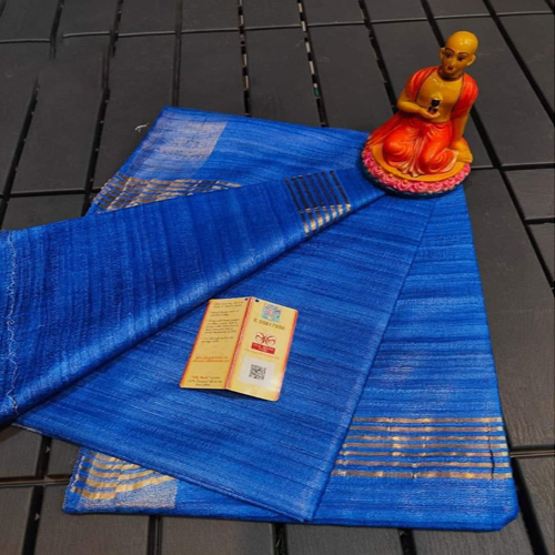 Blur Color Saree - Color: Blue