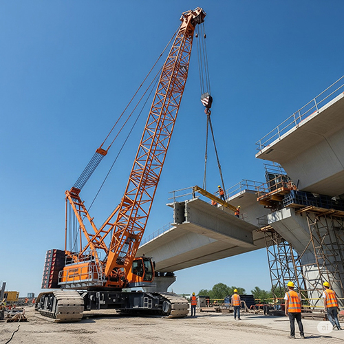 Construction Crane Rental Solution
