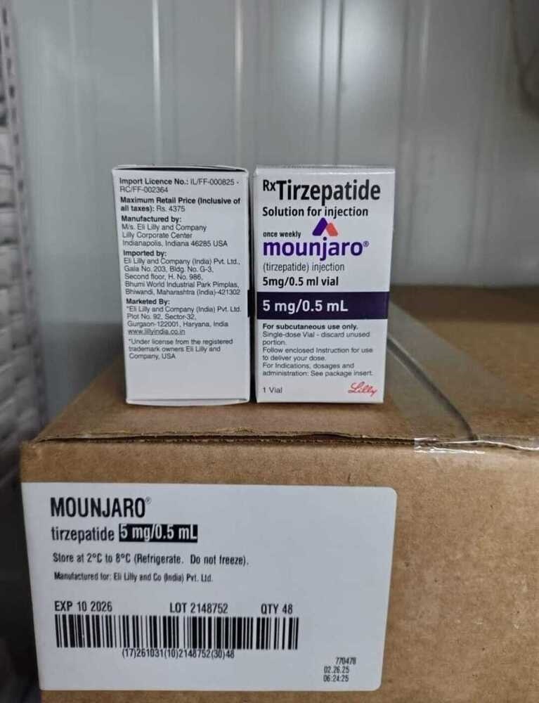 Mounjaro 5 Mg Injection - Physical Form: Liquid
