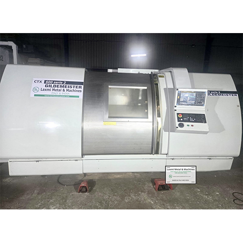 CNC Lathe Gildemeister-CTX 600 Series 2 With Live Tools