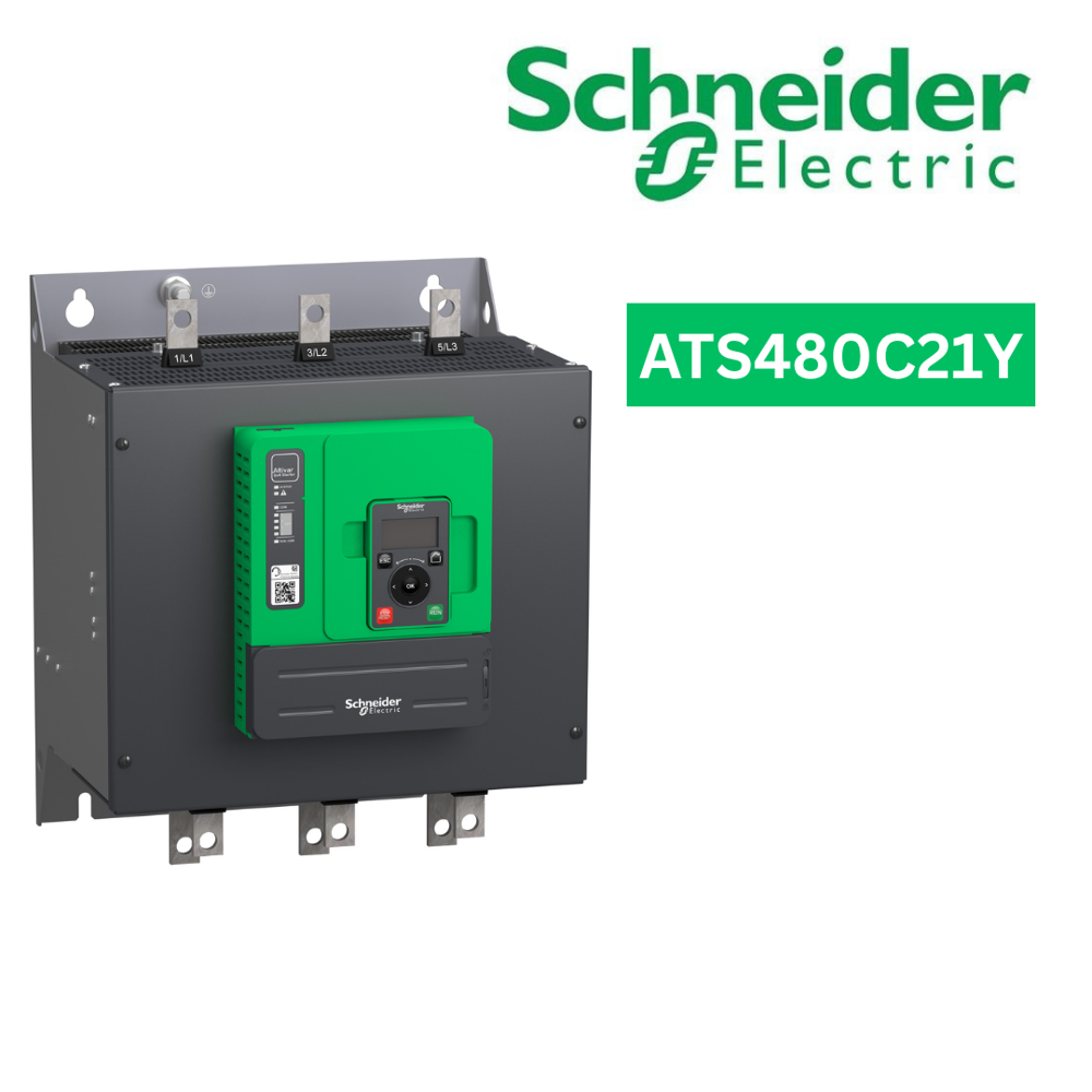 Ats480C21Y-Soft Starter, Altistart 480, 210A, 208 To 690V Ac, Control Supply 110 To 230V Ac - Application: Industrial