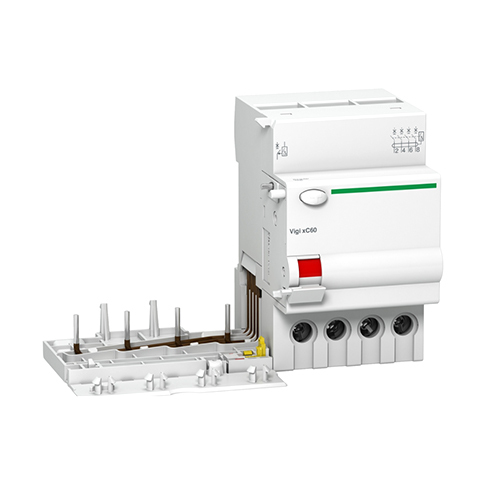 A9N26596 Vigi Xc60 Earth Leakage Add-On Block Circuit Breaker - Color: White