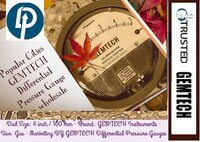 Popular Cities GEMTECH Differential Pressure Gauge Wholesalers for Mumbai