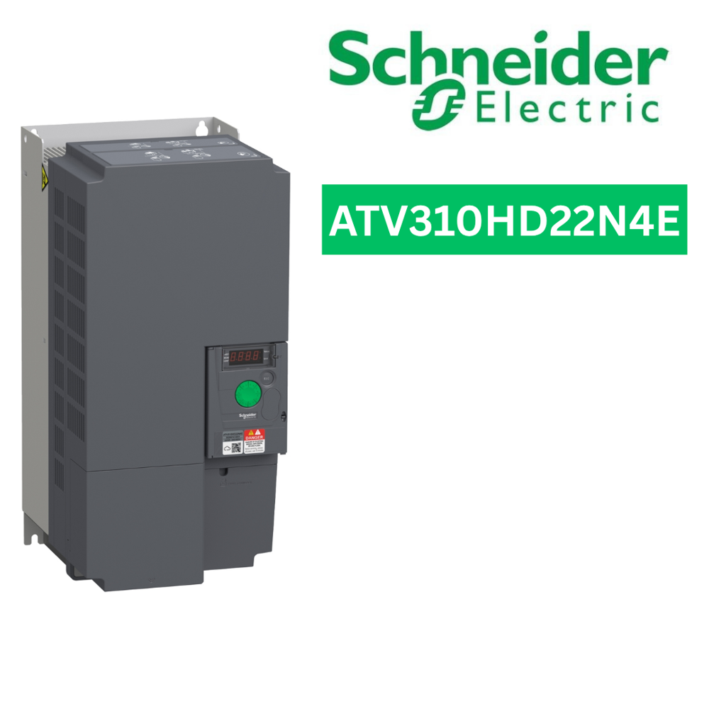 Atv310Hd22N4E-Variable Speed Drive, Easy Altivar 310, Heavy Duty, 22Kw, 30Hp, Normal Duty, 30Kw, 40Hp, 380 To 460V, Without Emc - Application: Industrial