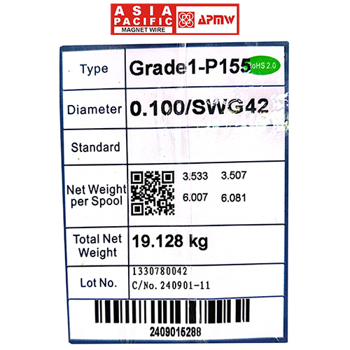 Enameled Copper Winding Wire SWG 42