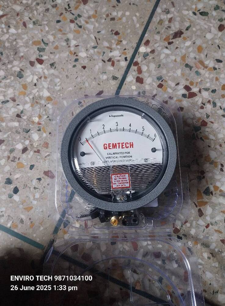 GEMTECH DIFFERENTIAL PRESSURE GAUGE From Kokar Industrial Area Ranchi Jharkhand