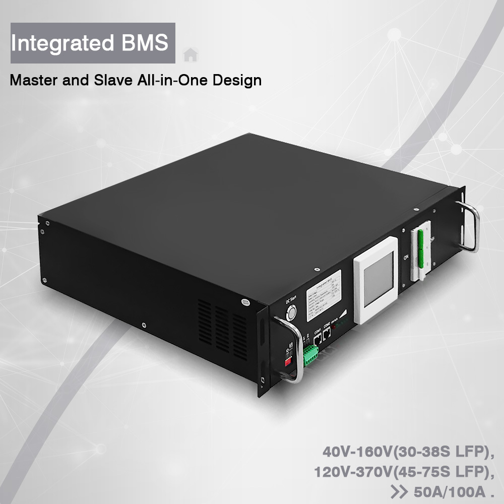 32S 102.4V 50A box type battery management system BMS for ESS UPS