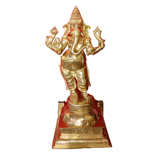 Panchaloha Ganesh Idol - Features: High Quality