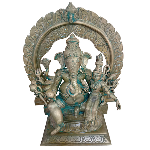 Panchaloha Antiq Vallaba Ganapathi