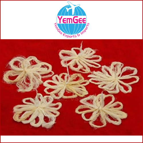 Lotus Design Cotton Wick - Color: White