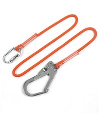 Safety Lanyard - Durable Nylon, Fall Arrest & Restraint Solutions | Ideal For Work Positioning With Enhanced Worker Safety Features