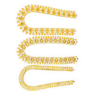 God Brass Necklace - Color: Golden