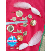 Brass Baby Size Chodacharam - Color: Golden