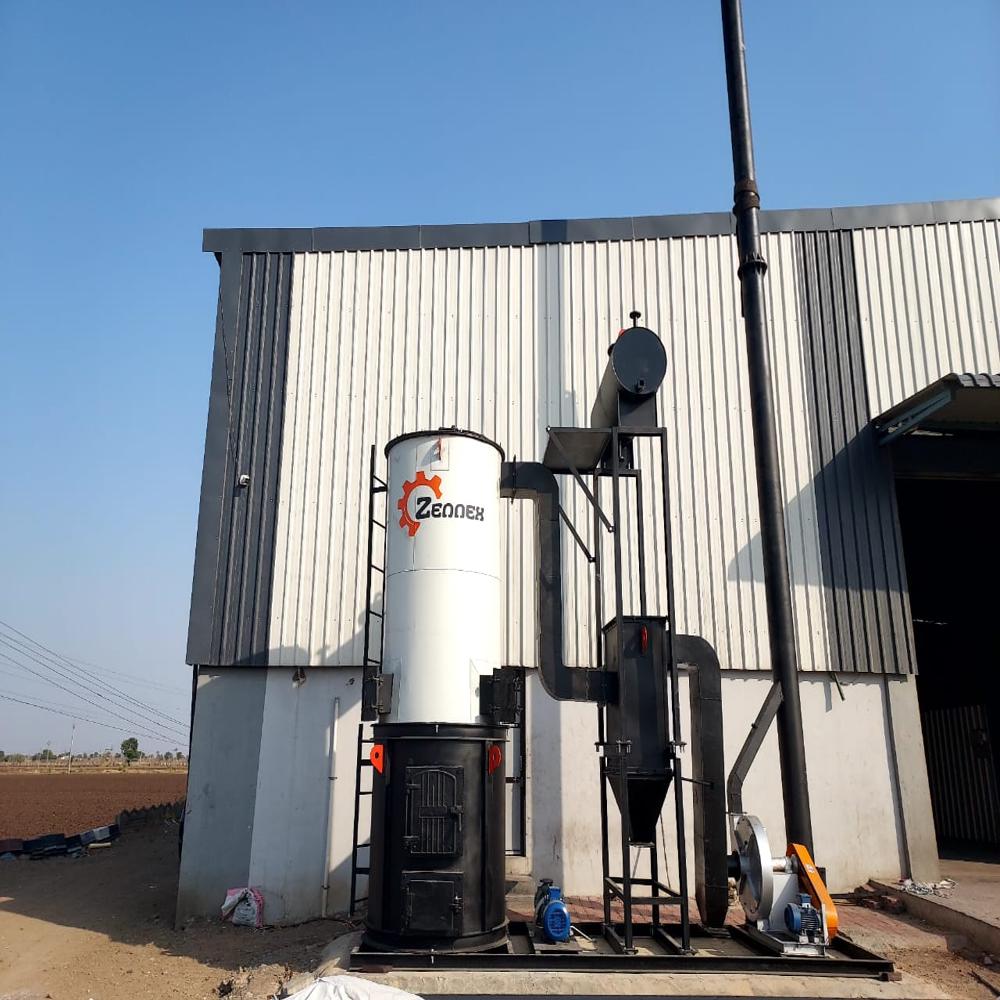 Briquette Fired Thermic Fluid Heater - Material: Mild Steel