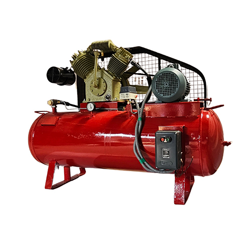 5 Hp Double Stage Reciprocating Type Compressor - Color: Red